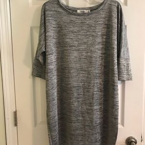 Grey tunic/dress size L